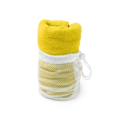 Prosop Kelsey din bumbac absorbant - GALBEN
