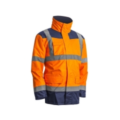 Jacheta reflectorizanta 4in1 Kanata  Coverguard-Portocaliu/Navy-S