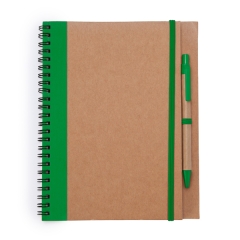 Blocnotes ALANI - caiet pentru notițe - VERDE TEI