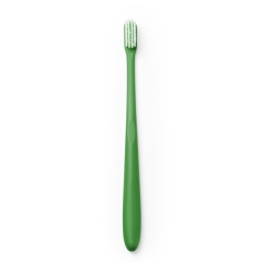 Periuță de dinți KORA pentru adulți - VERDE TEI