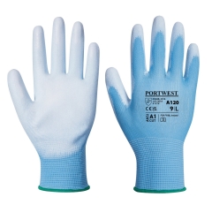 Manusi protectie PU Palm A120 Portwest-Albastru-XS