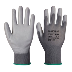 Manusi protectie PU Palm A120 Portwest-Gri-XS
