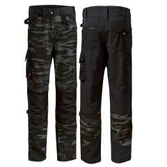 Pantaloni de lucru pentru barbati Vertex Camo W09 Rimeck-Camouflage dark gray-C2-44