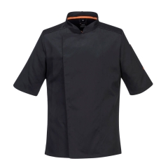 Jacheta bucatar Mesh Air Pro C746 Portwest-Negru-S