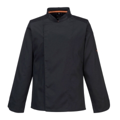 Jacheta bucatar MeshAir Pro L/S C838 Portwest-Negru-S