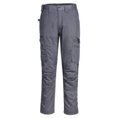 Pantaloni de lucru elastici si confortabili cu protectie UV CD881 Portwest-Gri metalic-36 - XS - 28 inch