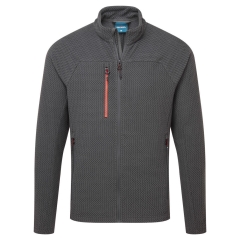 Jacheta fleece texturat EV480 Portwest-Gri metalic-S