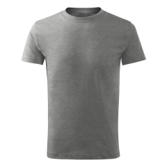 Tricou copii Basic Free F38 Malfini-Gri Inchis-12-110 cm/4 ani