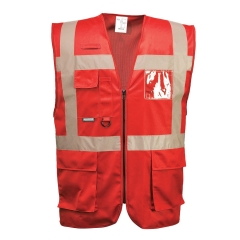 Vesta reflectorizanta Iona Executive F476 Portwest-Rosu-S