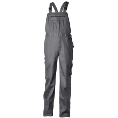 Pantaloni de lucru cu pieptar tercot TECHNICITY Coverguard-Gri/Negru-XS