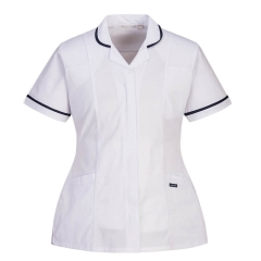 Tunica medicala de dama Stretch Classic LW17 Portwest-Alb-XS