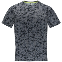 Tricou bărbați Assen - NEGRU PIXEL