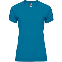 Tricou Bahrain damă casual bumbac - ALBASTRU ROYAL