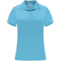 Tricou polo Monzha damă - ALB