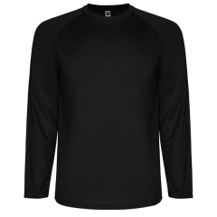 Tricou MonteCarlo bărbați cu mânecă lungă - ALB