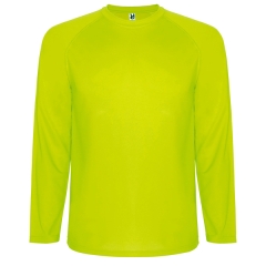 Tricou MonteCarlo bărbați cu mânecă lungă - ALB