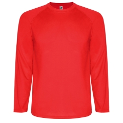 Tricou MonteCarlo bărbați cu mânecă lungă - ALB