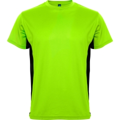 Tricou Tokyo bărbați - VERDE LIME/NEGRU