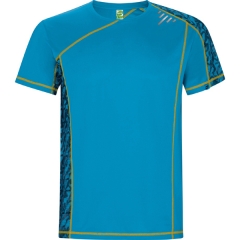 Tricou Sochi bărbați - PRINT RUN TURCOAZ