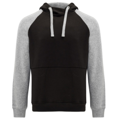 Hanorac Badet unisex - NEGRU/GRI MELANJ