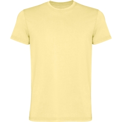 Tricou Corgi bărbat - GALBEN SWEET SPĂLAT