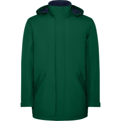 Geacă parka America bărbați iarnă - VERDE STICLĂ