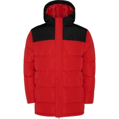 Geacă parka Tallin bărbați - ROȘU/NEGRU