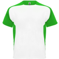 Tricou Bugatti bărbați - 100% bumbac - ALB/VERDE TEI
