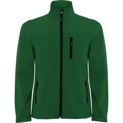 Geacă softshell Antartida bărbați - VERDE STICLĂ