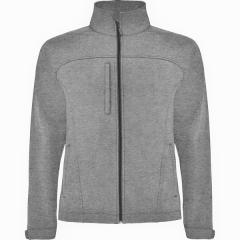 Geacă softshell Rudolph bărbat - NEGRU MELANJ