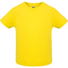 Tricou bebe unisex - GALBEN
