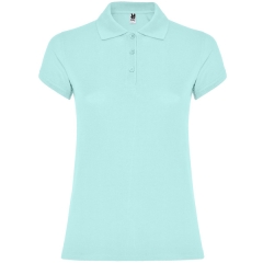 Tricou polo Star Woman damă - ALB