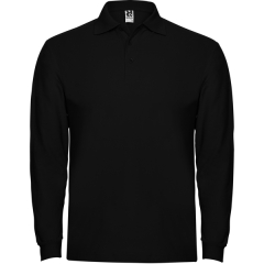 Tricou polo Estrella L/S bărbat - ALB