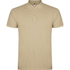 Tricou polo Star bărbați - NISIPIU