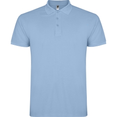 Tricou polo Star bărbați - ALB