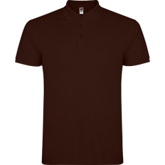 Tricou polo Star bărbați - CIOCOLATIU