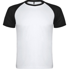 Tricou bărbați Indianapolis - ALB/NEGRU