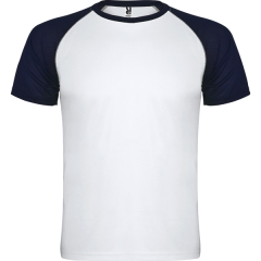 Tricou bărbați Indianapolis - ALB/BLEUMARIN
