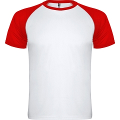 Tricou bărbați Indianapolis - ALB/ROȘU