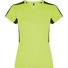 Tricou Suzuka damă - LIME PUNCH/NEGRU