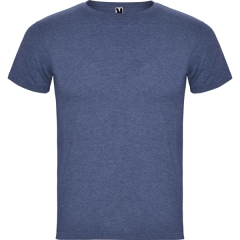 Tricou FOX bărbat confortabil - DENIM MELANJ