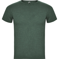 Tricou FOX bărbat confortabil - VERDE STICLĂ MELANJ