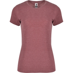 Tricou Fox Woman damă - GRENA MELANJ