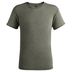 Tricou Husky bărbat - VERDE MILITAR ÎNCHIS