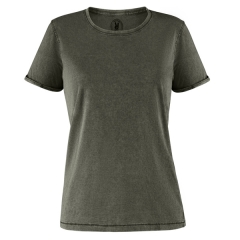 Tricou Husky damă - VERDE MILITAR ÎNCHIS