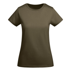 Tricou damă Breda - model clasic - ALB