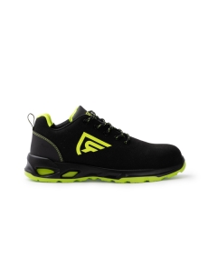 Pantofi de lucru Ceryson unisex - NEGRU/GALBEN FLUOR