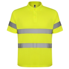 Vestă reflectorizantă Polaris bărbați - GALBEN FLUOR