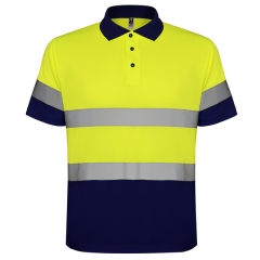 Vestă reflectorizantă Polaris bărbați - GALBEN FLUOR