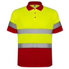 Vestă reflectorizantă Polaris bărbați - GALBEN FLUOR